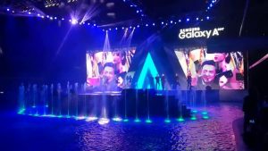 Màn nước sự kiện Samsung