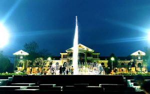 đài phun nước công viên lý tự trọng Huế