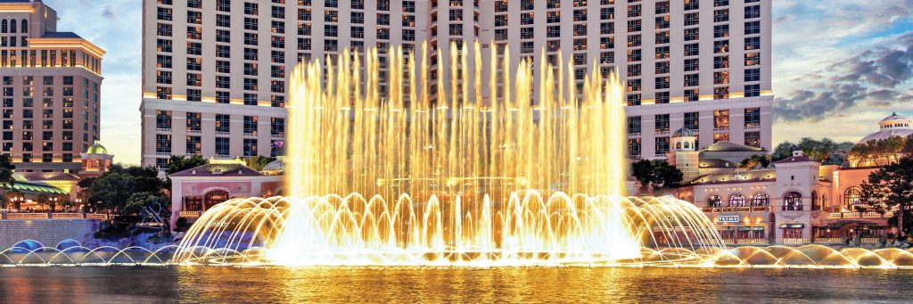 Nhạc Nước Fountains of Bellagio – Mỹ. Một Trong những biểu tượng của thành phố Las Vegas