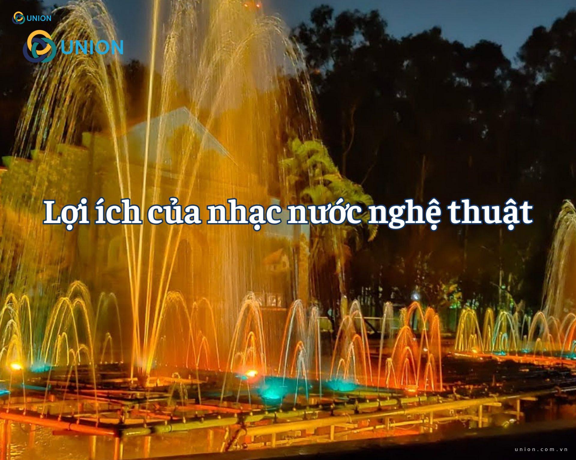 Lợi ích của nhạc nước nghệ thuật