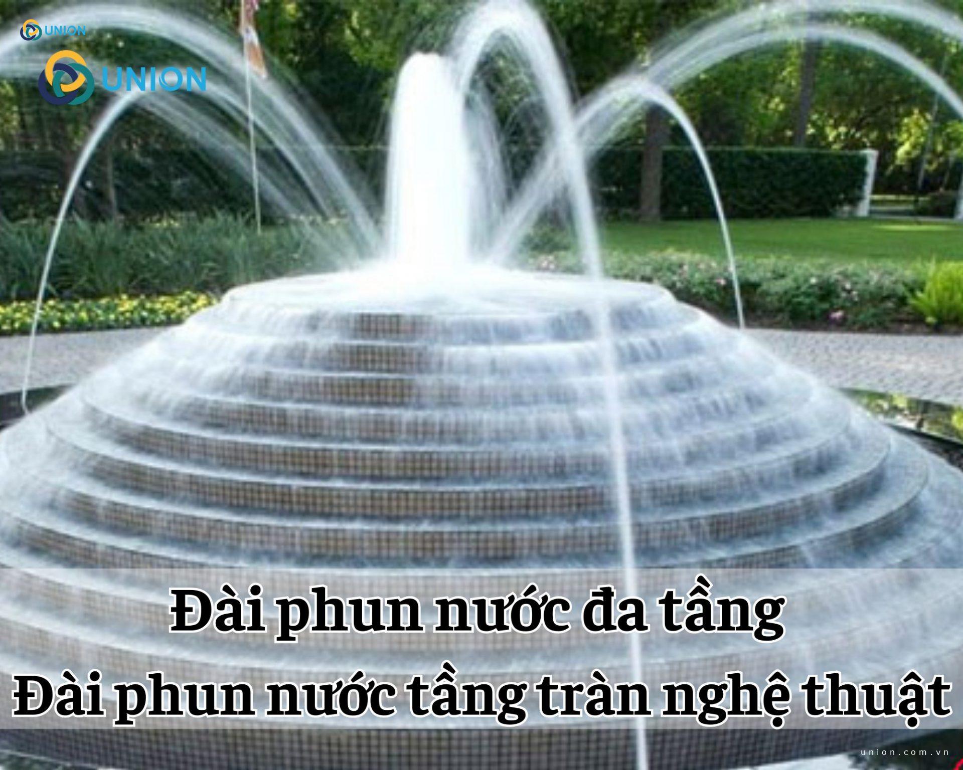 Đài phun nước đa tầng | Đài phun nước tầng tràn nghệ thuật
