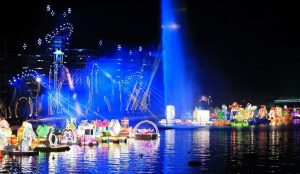 Đài phun nước trên sông