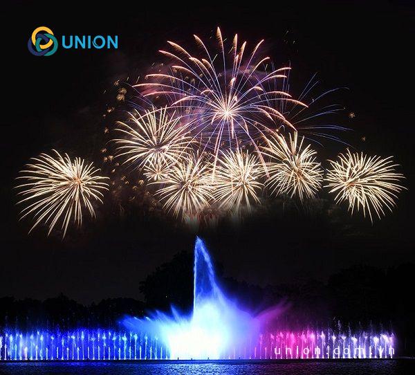 Nhạc nước nghệ thuật countdown cuối năm hoành tráng nhất