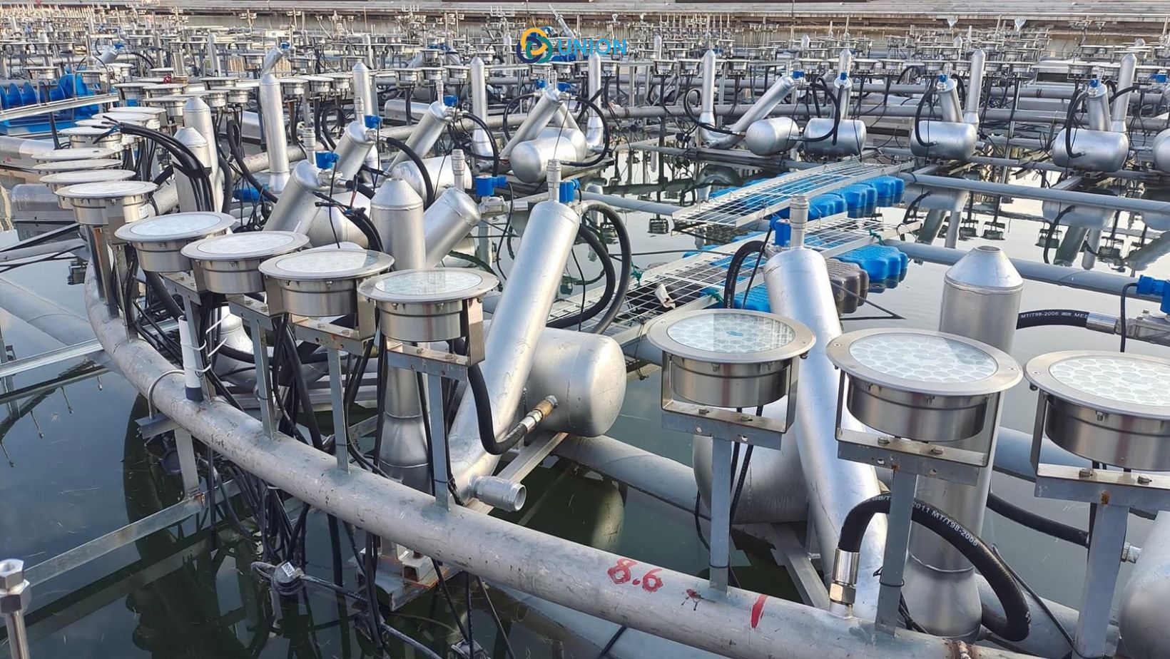 Hệ thống chiếu sáng vận hành đài phun nước