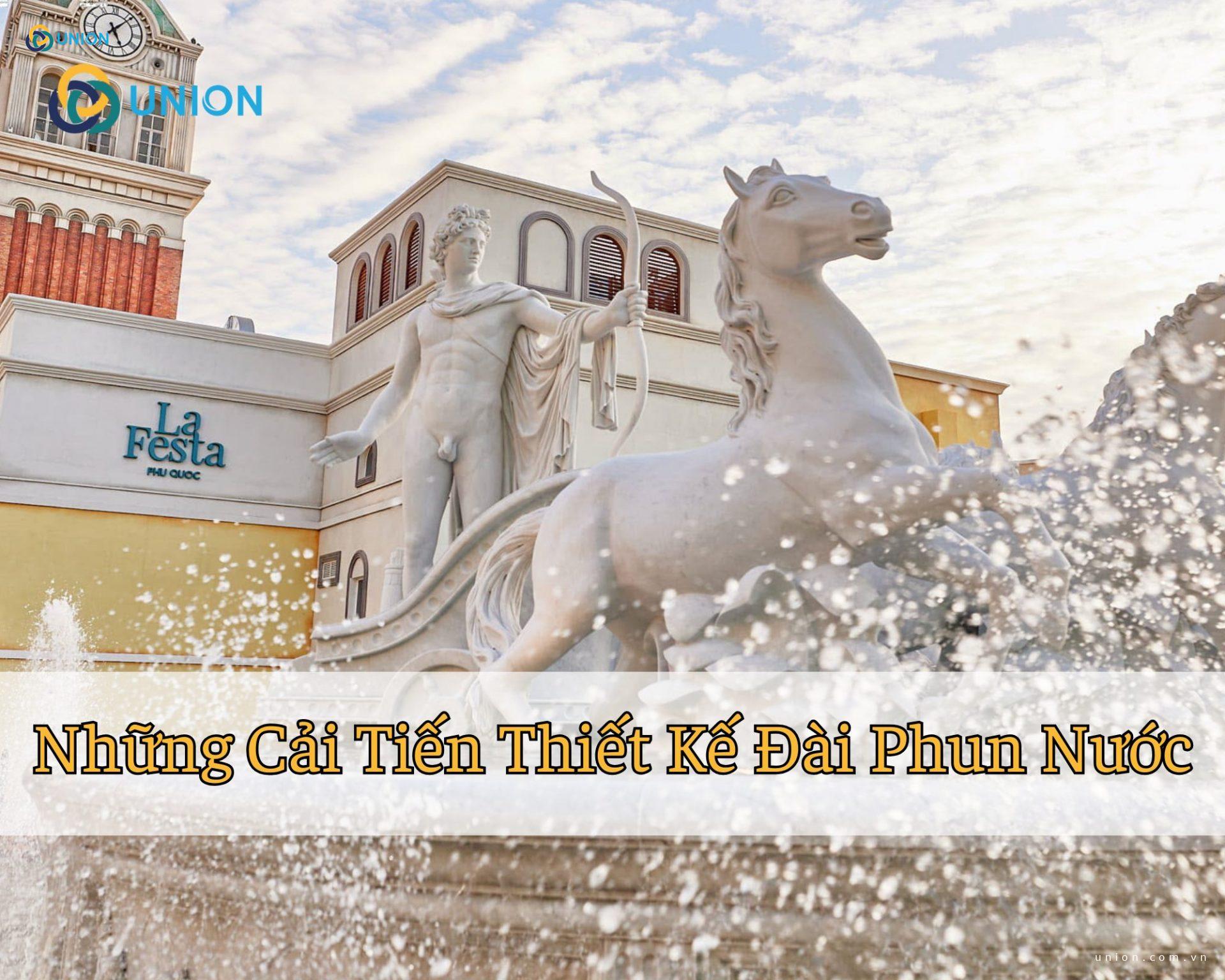 Những Cải Tiến Thiết Kế Đài Phun Nước