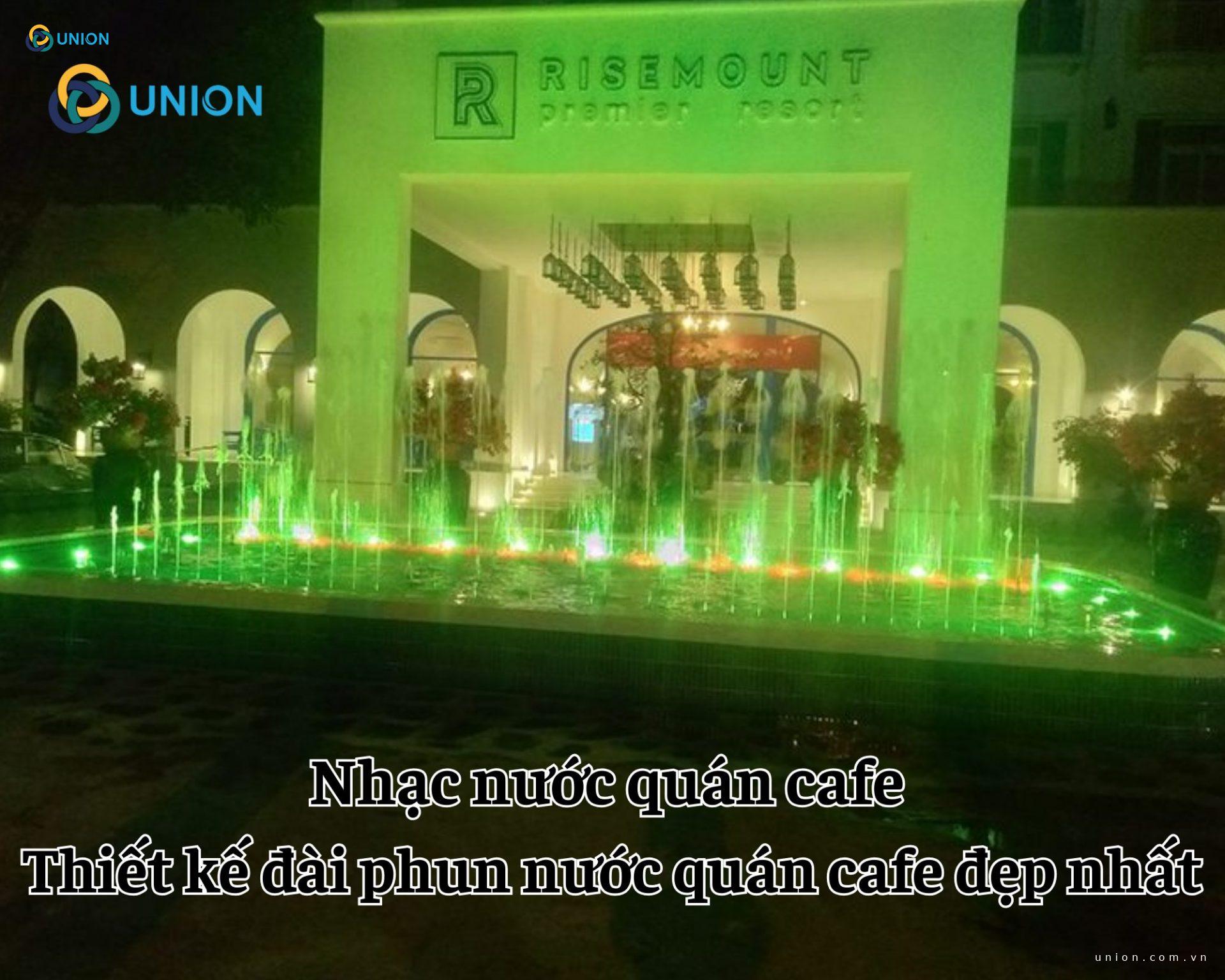 Nhạc nước quán cafe Thiết kế đài phun nước quán cafe đẹp nhất