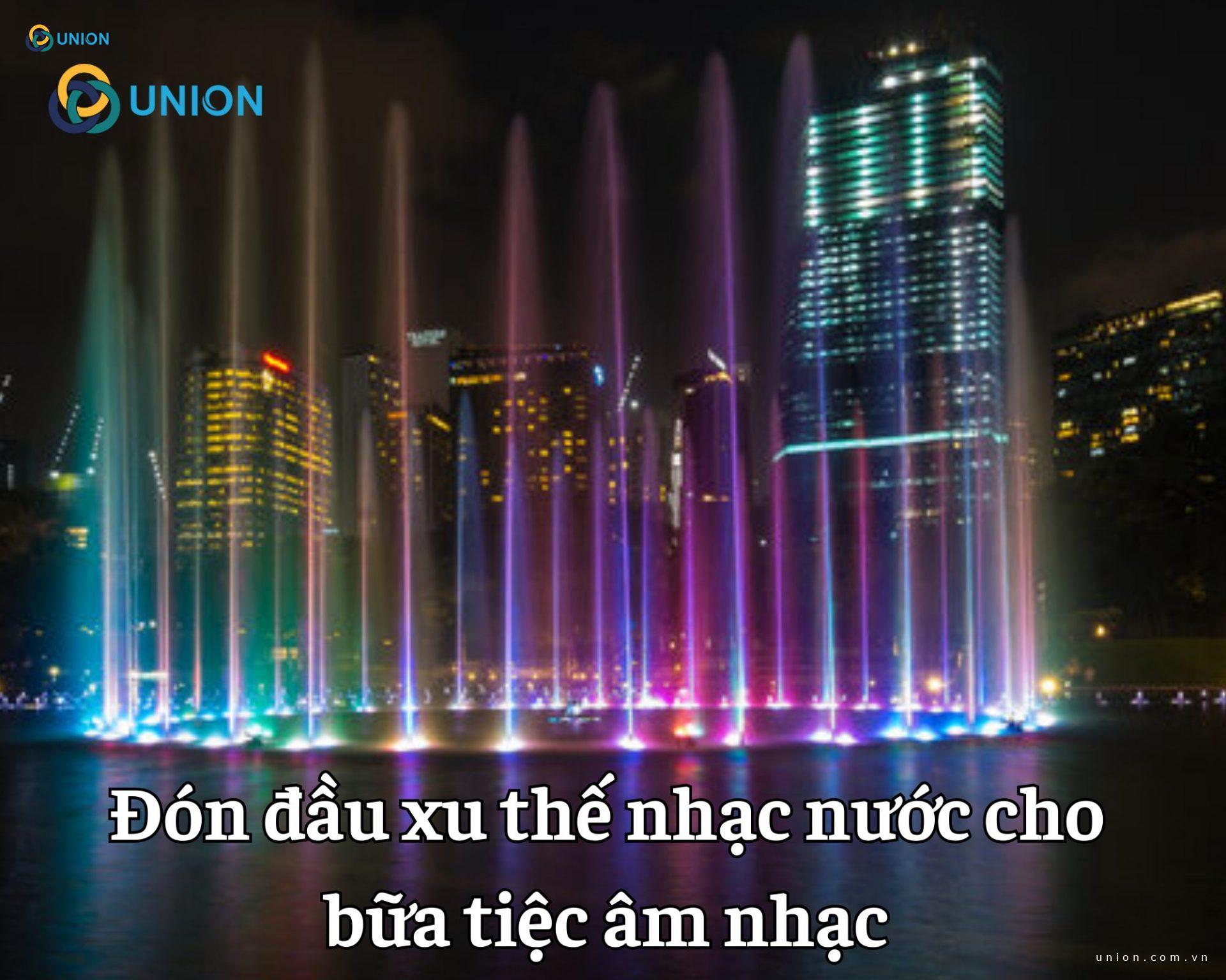 Đón đầu xu thế nhạc nước cho bữa tiệc âm nhạc