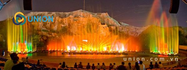 Quy trình thiết kế nhạc nước sân khấu tại công ty UNION