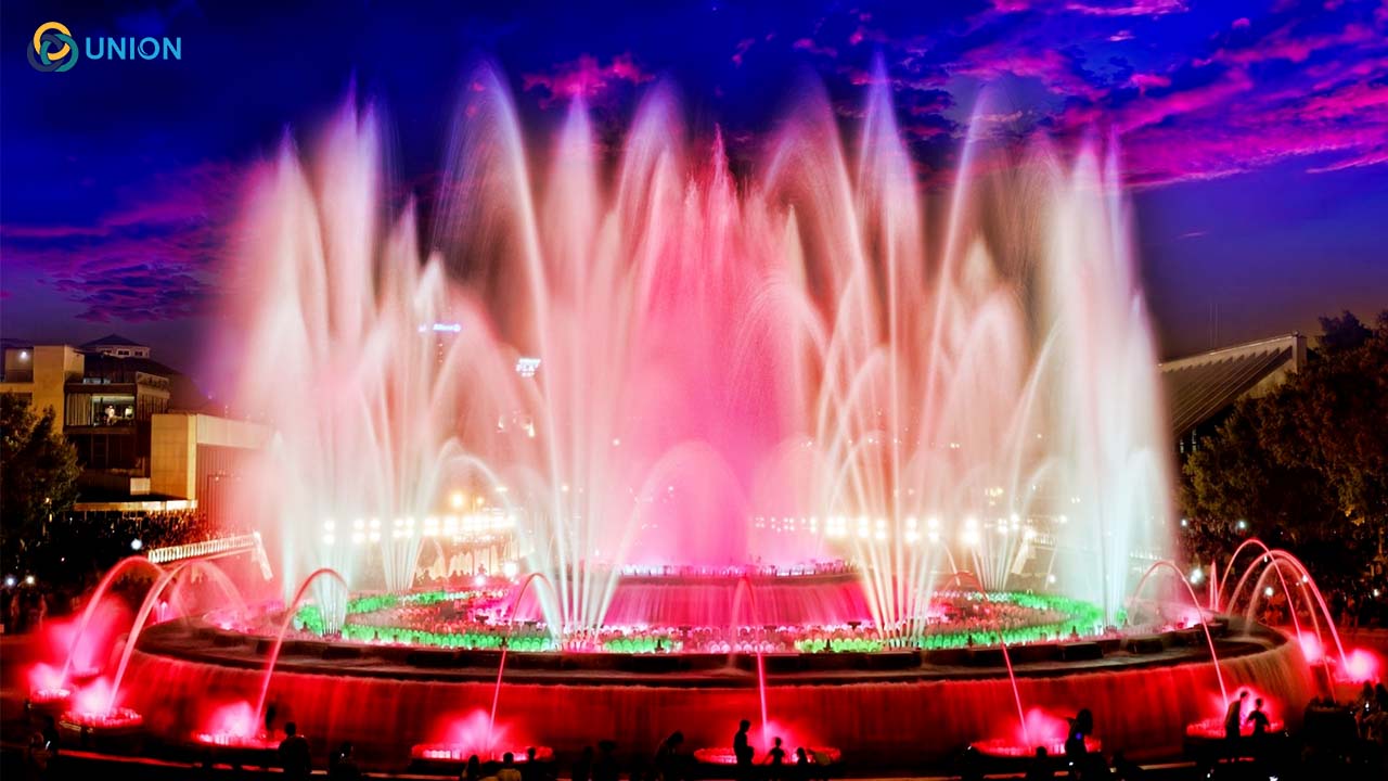 Ứng dụng đài phun nước bể nổi - UNION