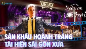 màn nước liveshow ngày em thắp sao trời của đàm vĩnh hưng - UNION