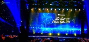 màn nước sân khấu daikin khí chất 100 năm - UNION