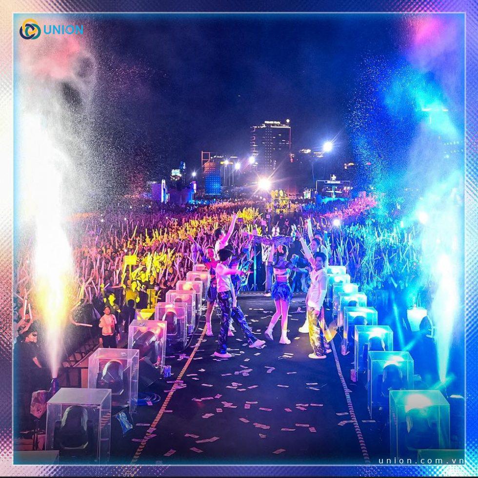 Nhạc nước Tiger Crystal Rave 2024 - "Đại tiệc Băng" giữa trời hạ - UNION nhac nuoc su kien union - UNION