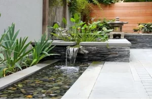 Nhạc nước mini tiểu cảnh cho sân vườn - UNION