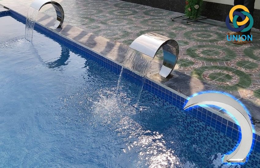 Mẫu thác nước nghệ thuật đẹp mắt tại công trình nổi bật - UNION Giải Pháp Thiết Kế Và Thi Công Thác Nước Nghệ Thuật Tại UNION