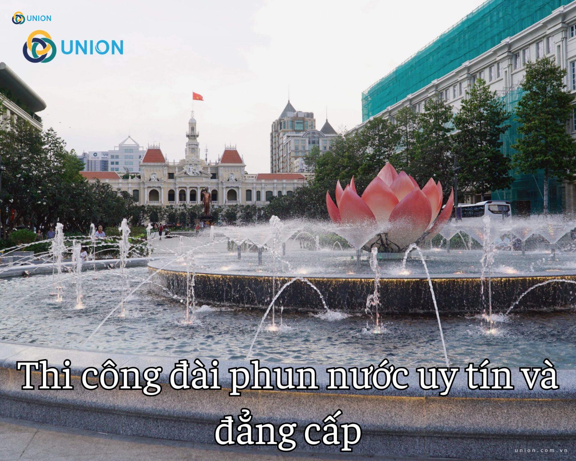 Thi công đài phun nước uy tín và đẳng cấp