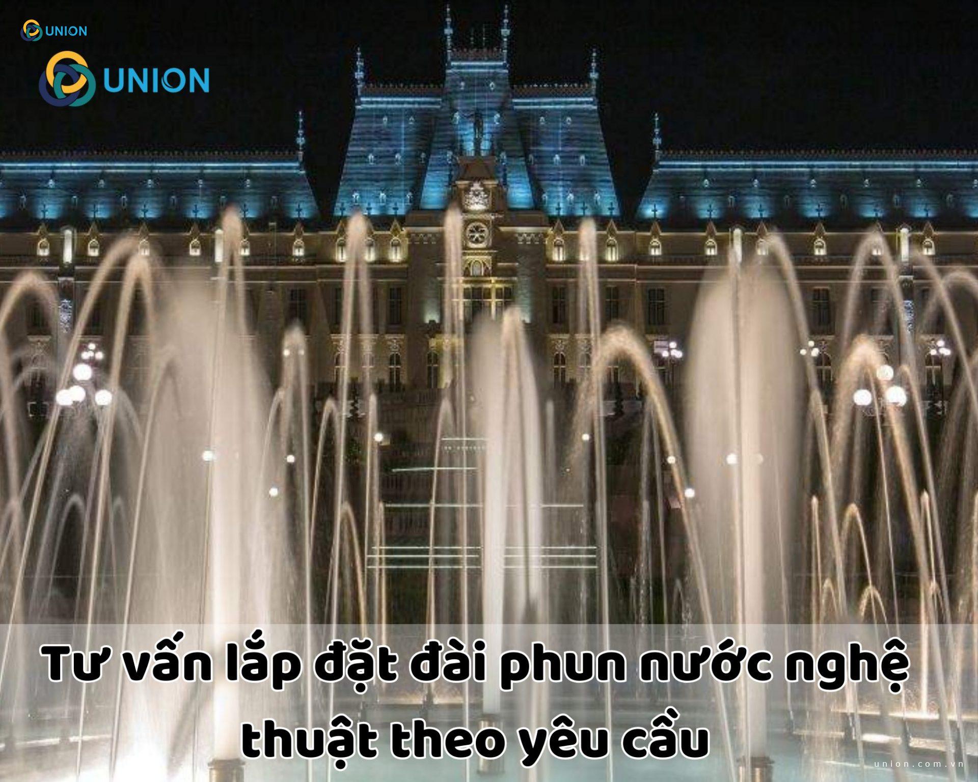 Tư vấn lắp đặt đài phun nước nghệ thuật theo yêu cầu