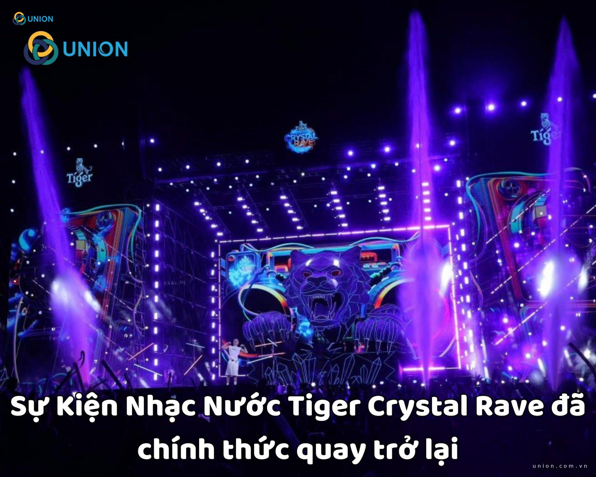 Sự Kiện Nhạc Nước Tiger Crystal Rave đã chính thức quay trở lại