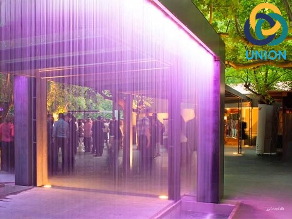 Lợi ích của việc sử dụng màn nước nghệ thuật trong sự kiện - UNION