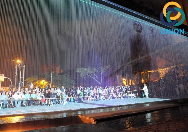 Màn nước nghệ thuật Tăng Cường Giá Trị Thương Hiệu Khu Du Lịch - UNION