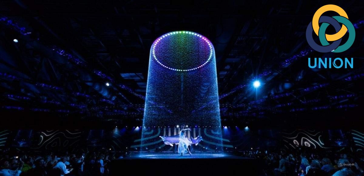 Tương lai của màn nước trang trí tại sự kiện quốc tế - UNION