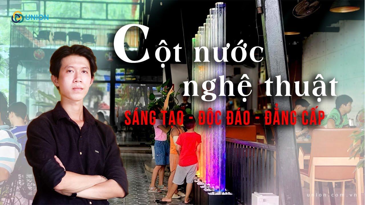 Cột nước nghệ thuật – Điểm nhấn sáng tạo trong thiết kế công trình