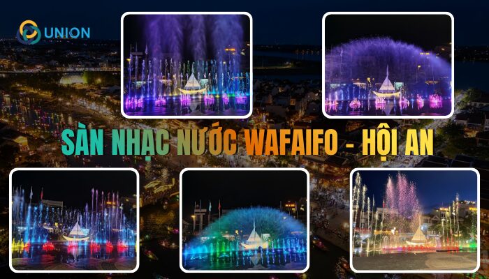 Sân nhạc nước WAFAIFO Hội An - Điểm check in HOT nhất ngay lúc này