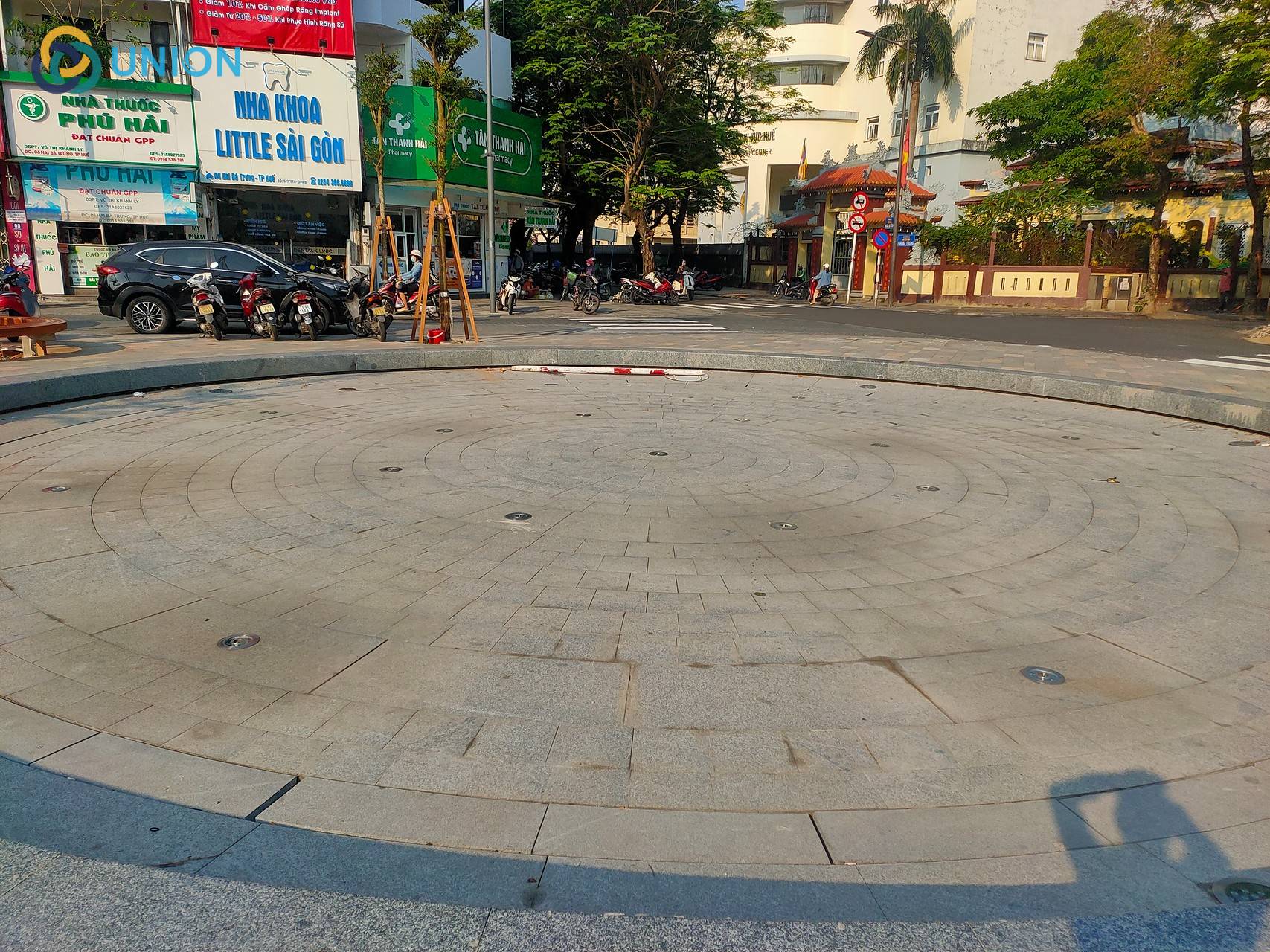 Quy mô sàn nhạc nước lắp đặt Huế