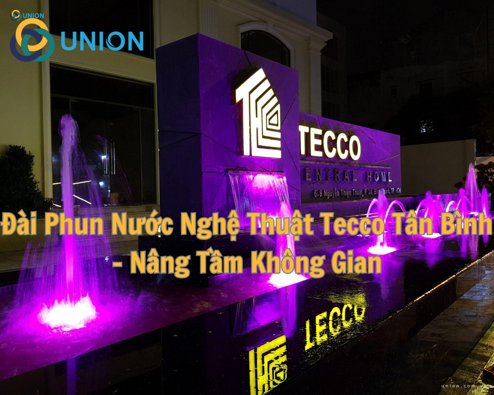 Đài Phun Nước Nghệ Thuật Tecco Tân Bình – Nâng Tầm Không Gian