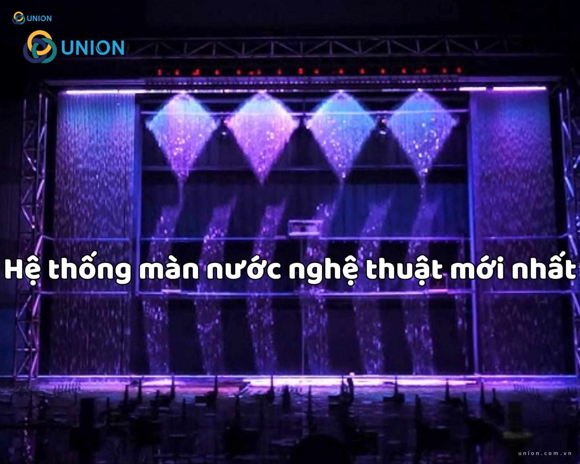 Hệ thống màn nước nghệ thuật mới nhất