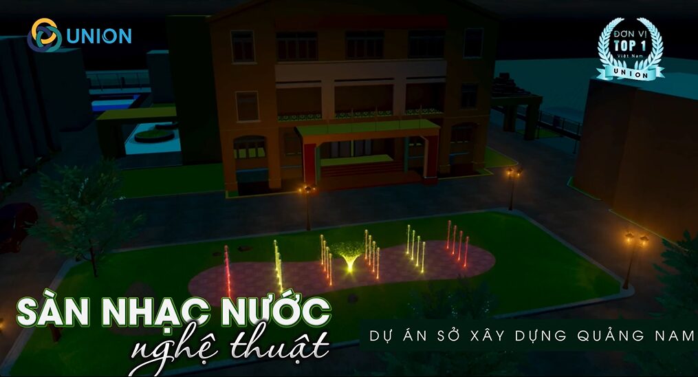 Tổng quan dự án sàn nhạc nước tại Sở Xây Dựng Quảng Nam