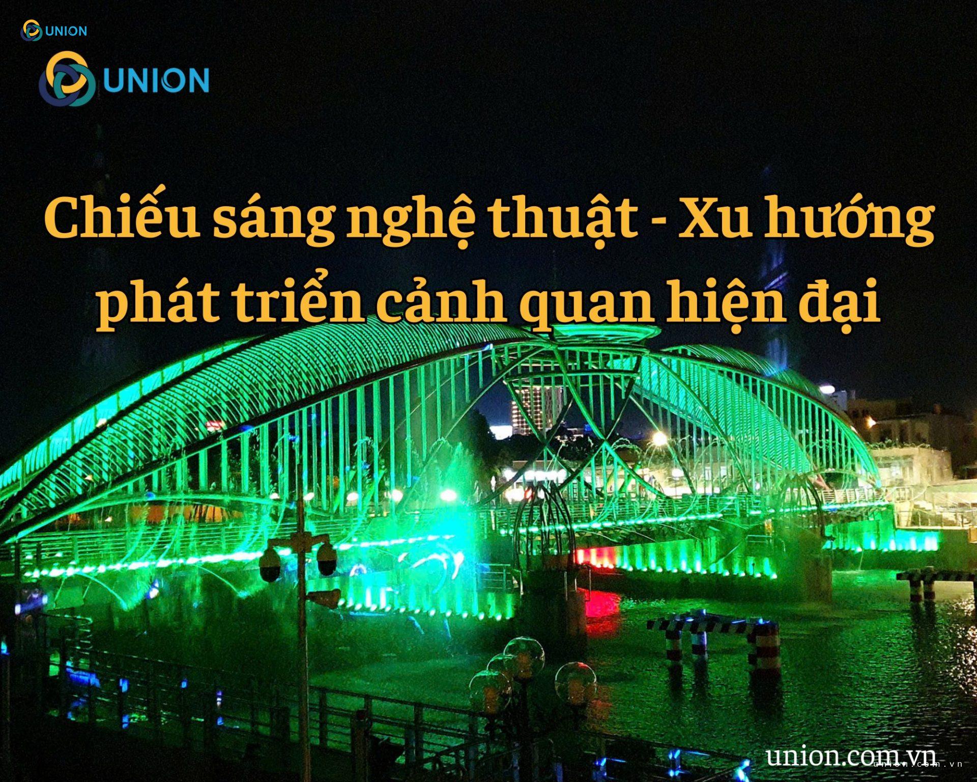 Chiếu sáng nghệ thuật - Xu hướng phát triển cảnh quan hiện đại