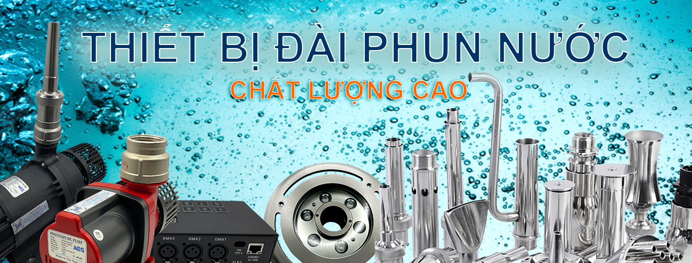 Lựa chọn thiết bị nhạc nước cũng là yếu tố quan trọng cấu thành nên một hệ thống nhạc nước