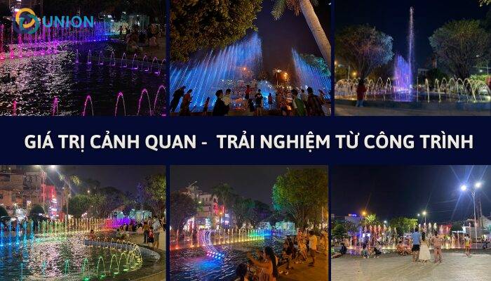 Giá trị cảnh quan và điểm nhấn mà dự án đài phun nước mang lại