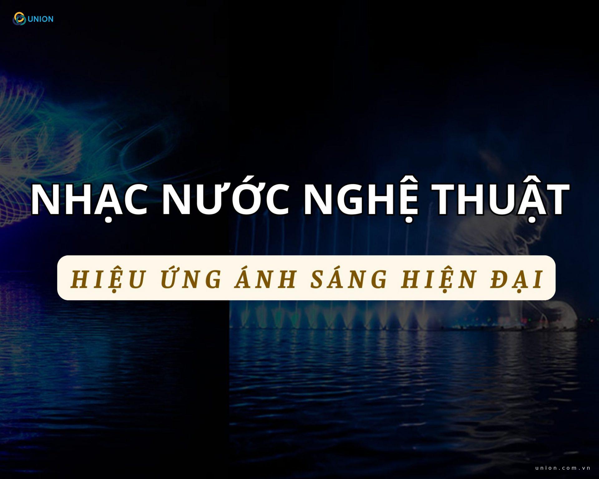 Đèn laser cho nhạc nước – Hiệu ứng ánh sáng đẳng cấp