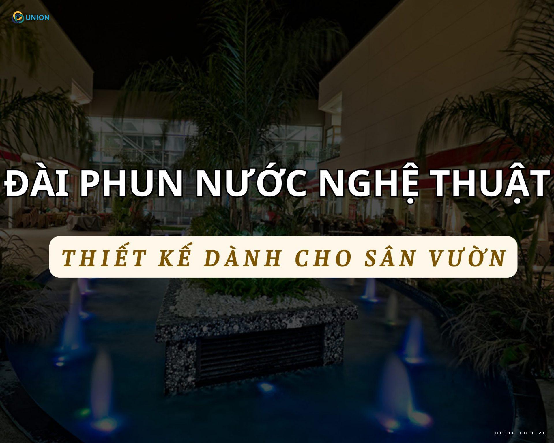 5 thiết kế đài phun nước nghệ thuật phù hợp cho sân vườn