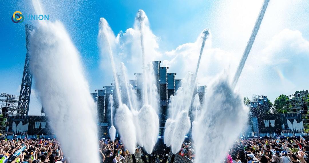 Quẩy lên chờ chi!!?? Top#1 EDM nhạc nước lớn nhất Việt Nam đã sẵn sàng - UNION Dịch vụ cung cấp và thi công thiết bị Water Festival chuyên nghiệp