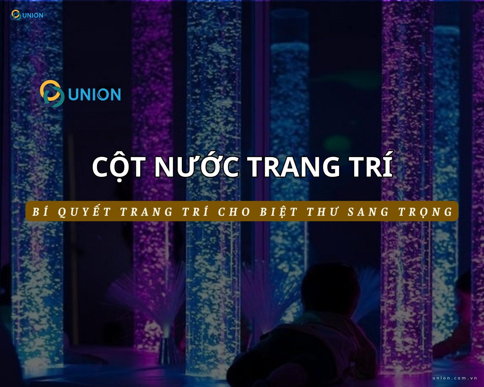 Cột nước trang trí biệt thự cao cấp – Sang trọng & tinh tế 2025