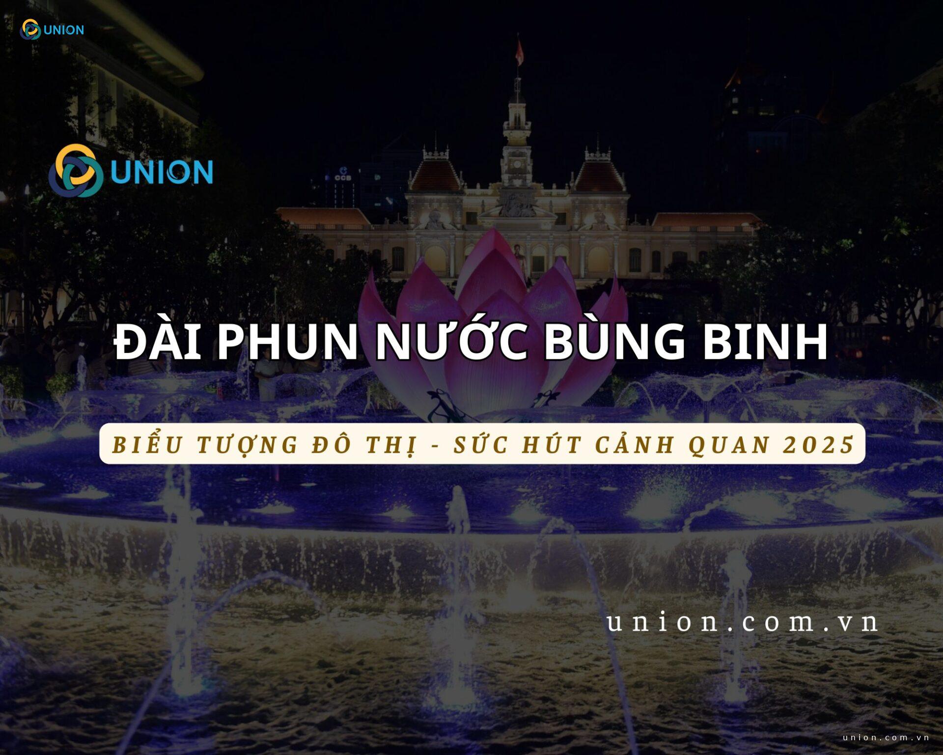 Đài phun nước bùng binh - Biểu tượng đô thị hiện đại 2025