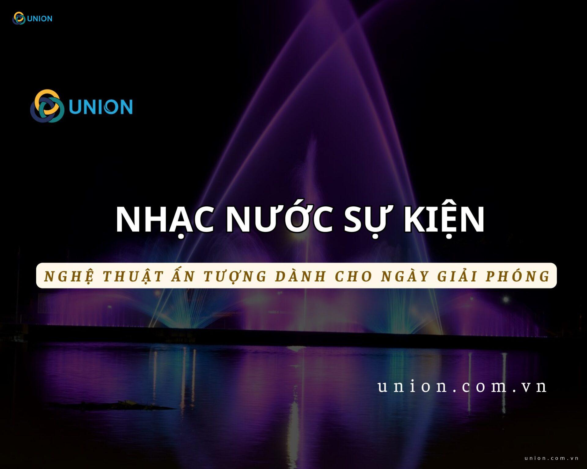 Tổ chức nhạc nước sự kiện 30/4: Xu hướng nghệ thuật đột phá