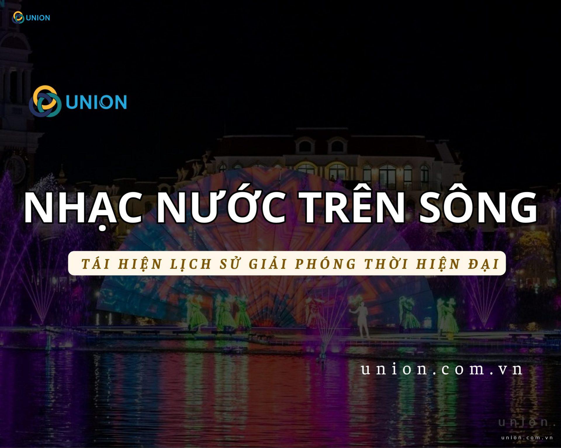 Tái hiện lịch sử ngày giải phóng 30/4 với màn trình diễn nhạc nước trên sông