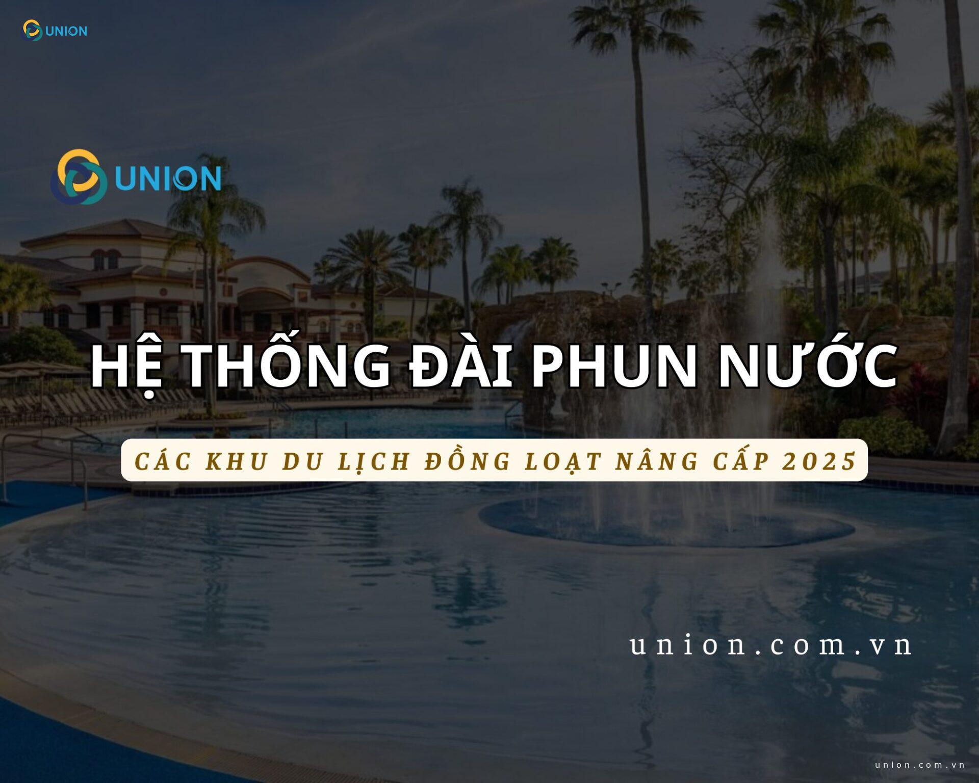 Hệ thống đài phun nước nghệ thuật được đồng loạt nâng cấp 2025