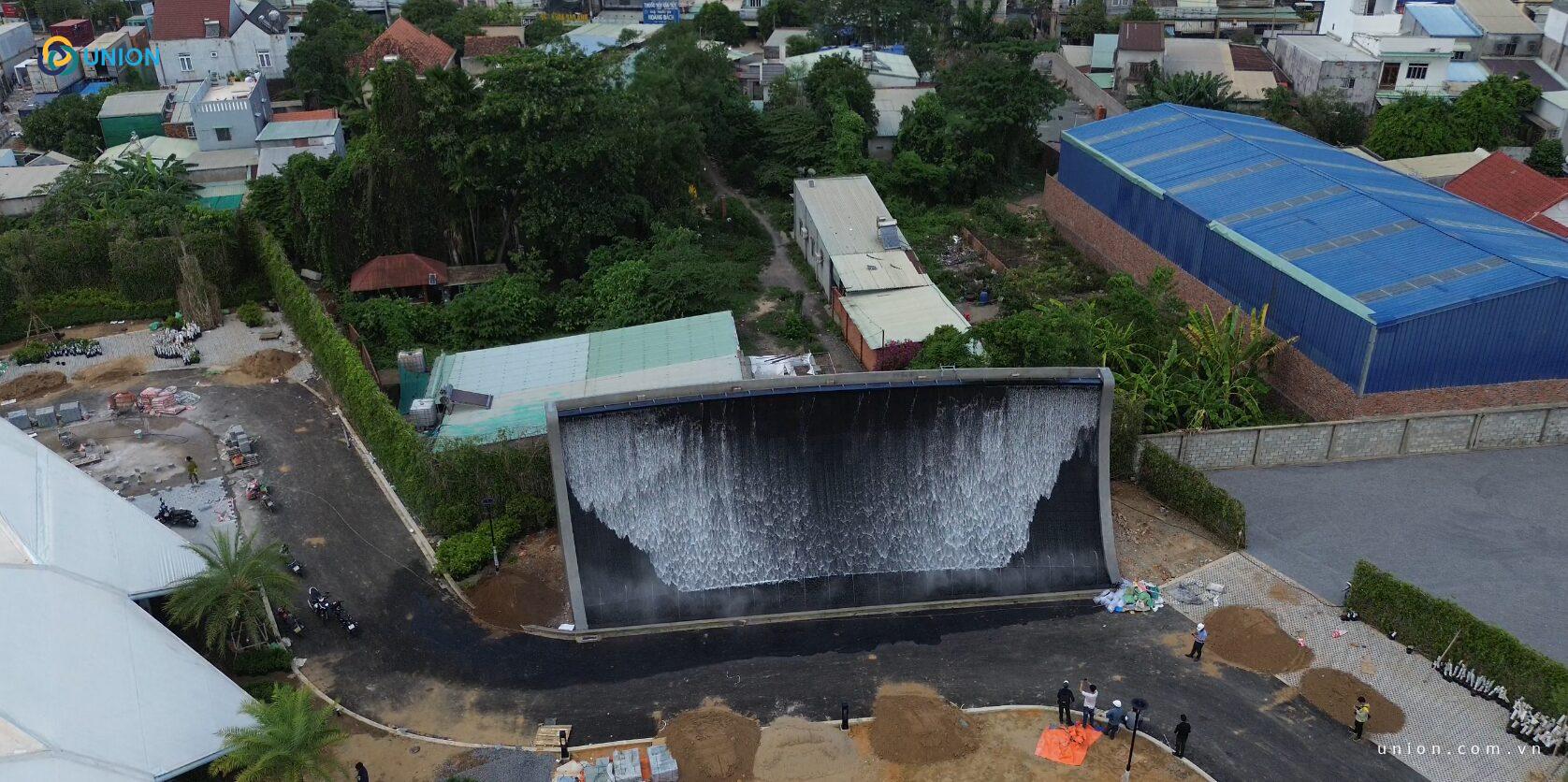 Thác nước The Gió – Dấu ấn nghệ thuật ĐẦU TIÊN tại Việt Nam 2025 - UNION Định vị Việt Nam trên bản đồ công trình nước nghệ thuật thế giới