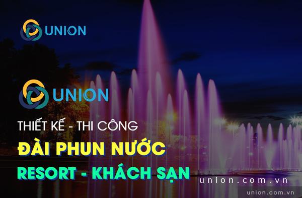 Check-in “cháy máy” với đài phun nước trong khu nghỉ dưỡng - UNION UNION – Đơn vị thiết kế và thi công đài phun nước hàng đầu tại Việt Nam