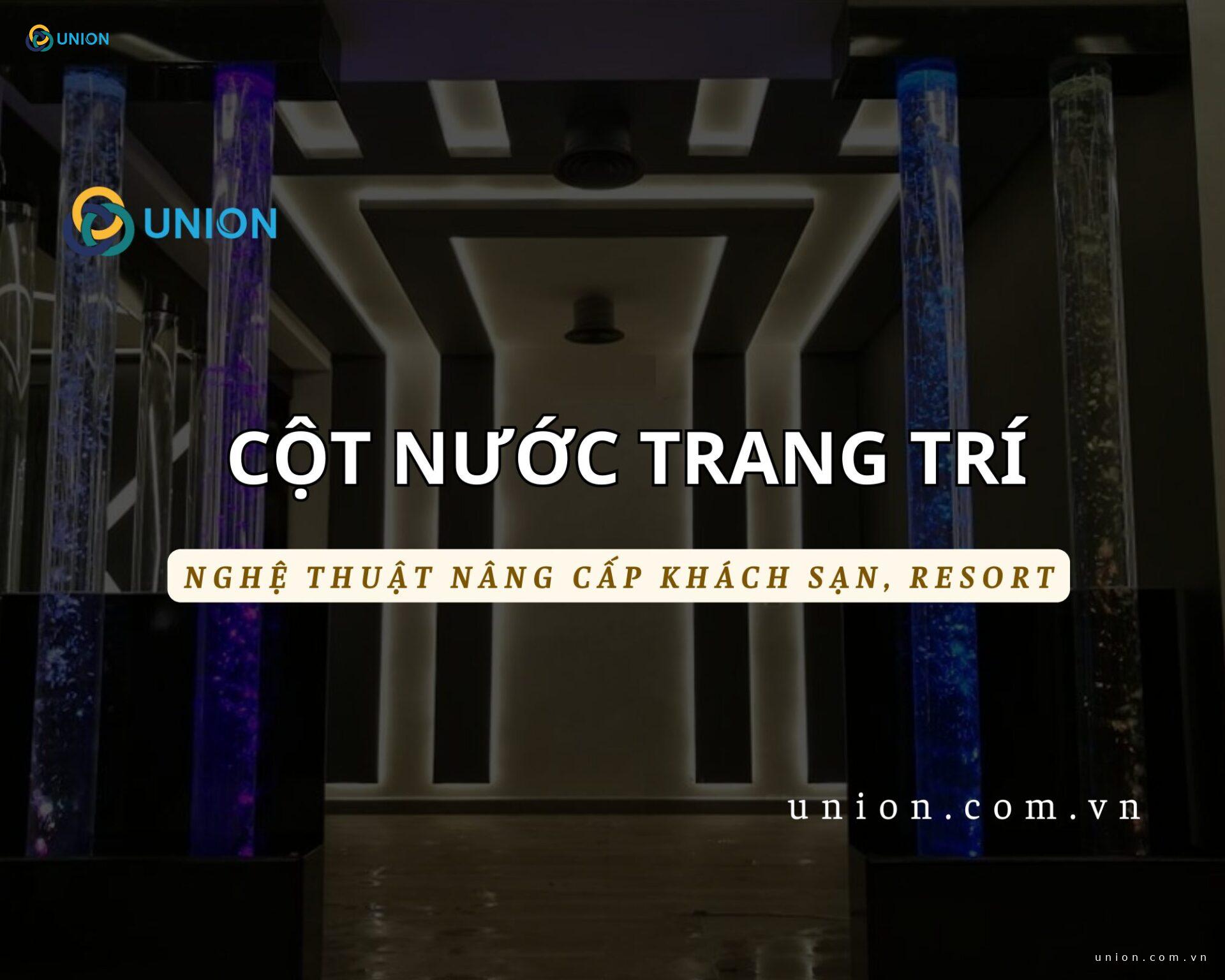 Tăng giá trị không gian nhờ cột nước trang trí
