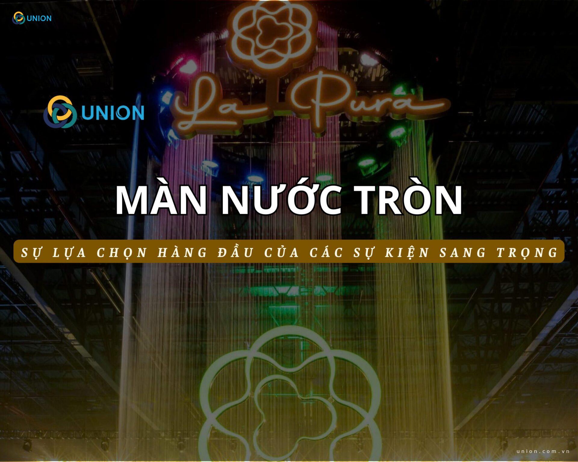 Vì sao màn nước tròn tại sự kiện Lễ ra quân La Pura 2025 được thu hút nhất?