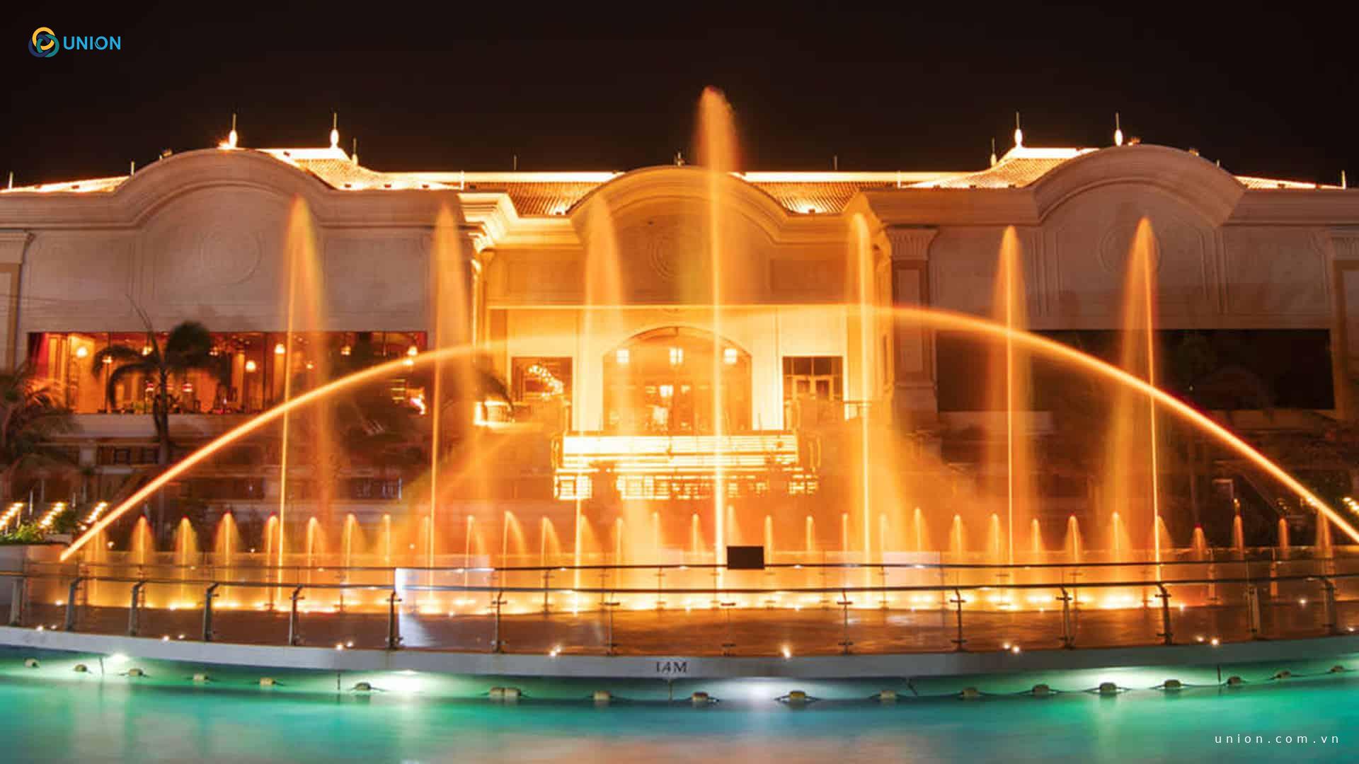 Hệ thống nhạc nước resort: Xu hướng định hình đẳng cấp nghỉ dưỡng 2025