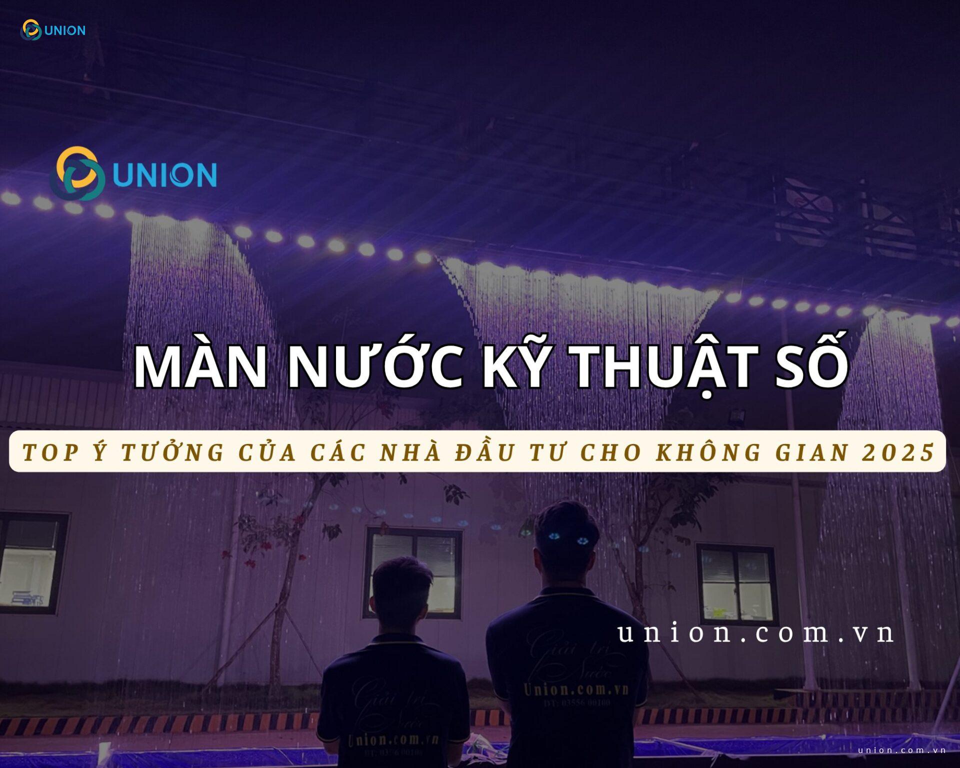Màn nước kỹ thuật số - Top các nhà đầu tư tạo điểm nhấn không gian của mình 2025!