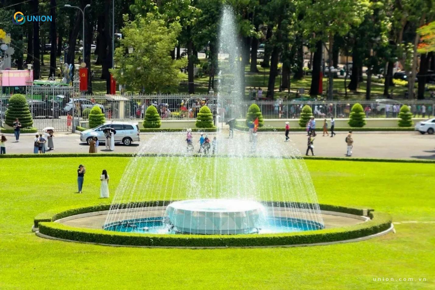 Giải pháp thiết kế đài phun nước nghệ thuật do UNION cung cấp