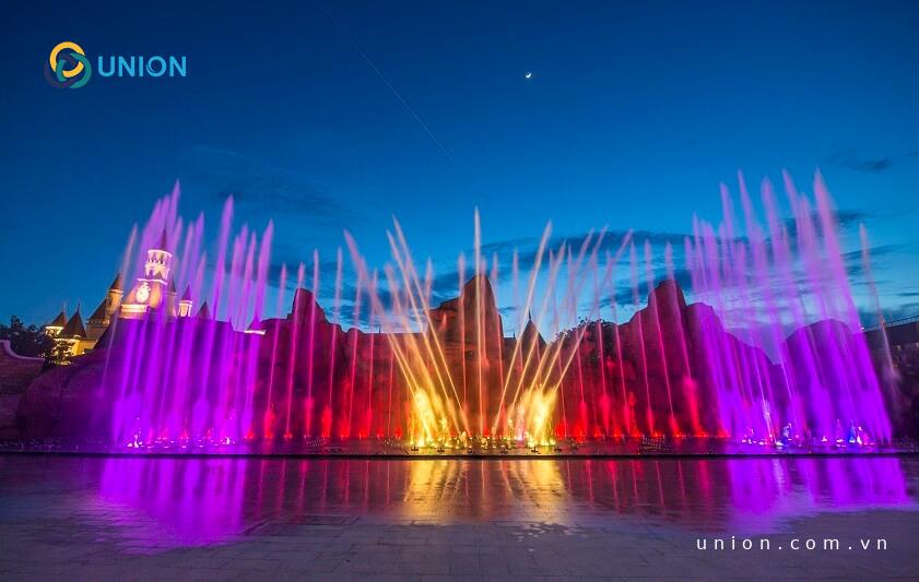 Sàn nhạc nước tại quảng trường biển - TOP#1 xu hướng đầu tư thông minh hiện đại 2025 - UNION Giải pháp thi công sàn nhạc nước ngoài trời của UNION