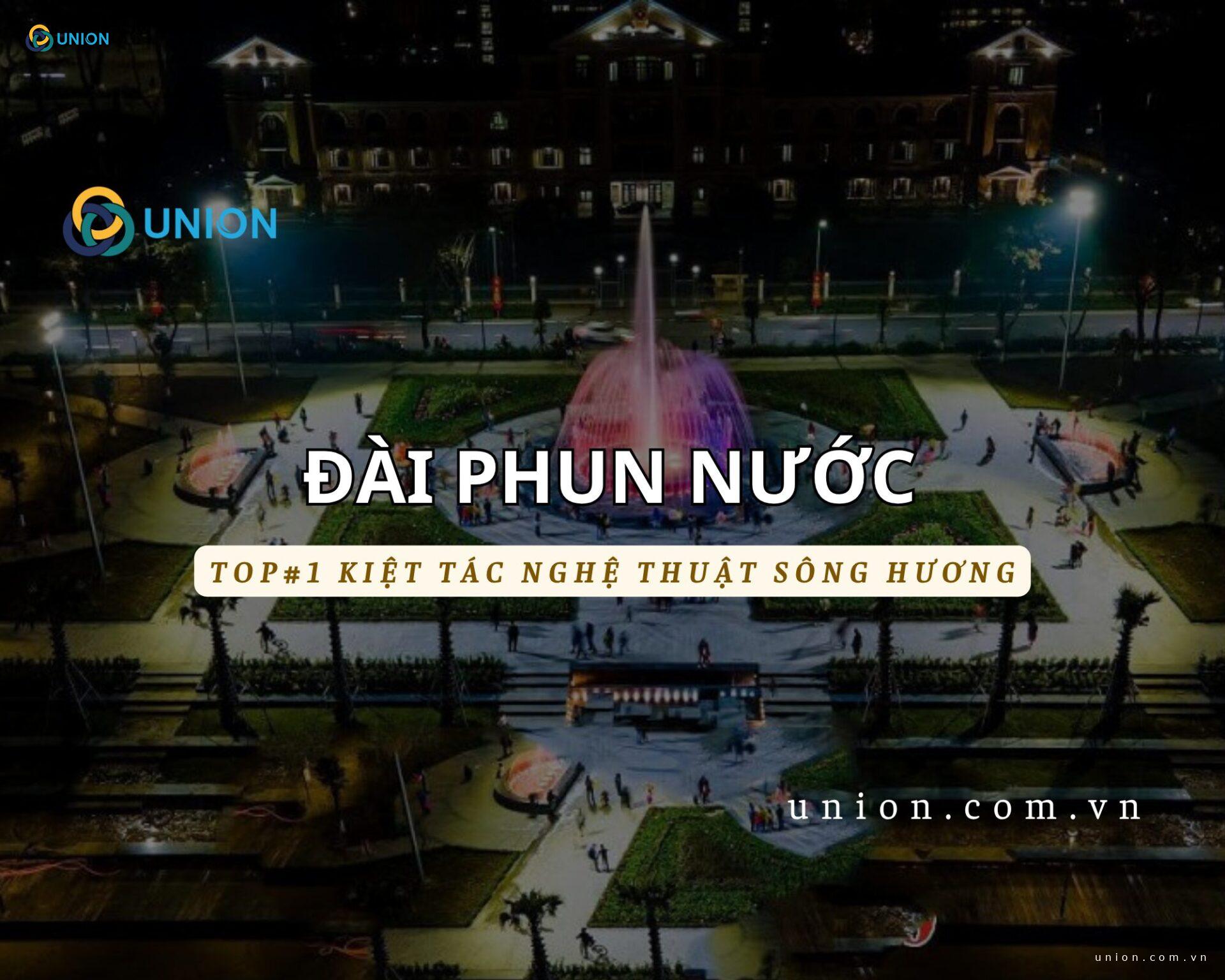 Top#1 kiệt tác đài phun nước nghệ thuật sông Hương
